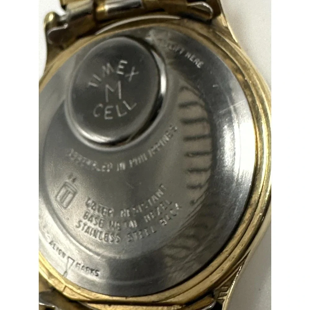 Timex Mens 1985 Q Watch New Battery 34MM 6.5